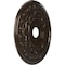 Ekena Millwork Baltimore PVC Medallion (Canopies up to 7 3/4"), 22"OD x 3 1/2"ID x 1"P, Metallic Rustic Mist CMP22BAERU - alternate 4
